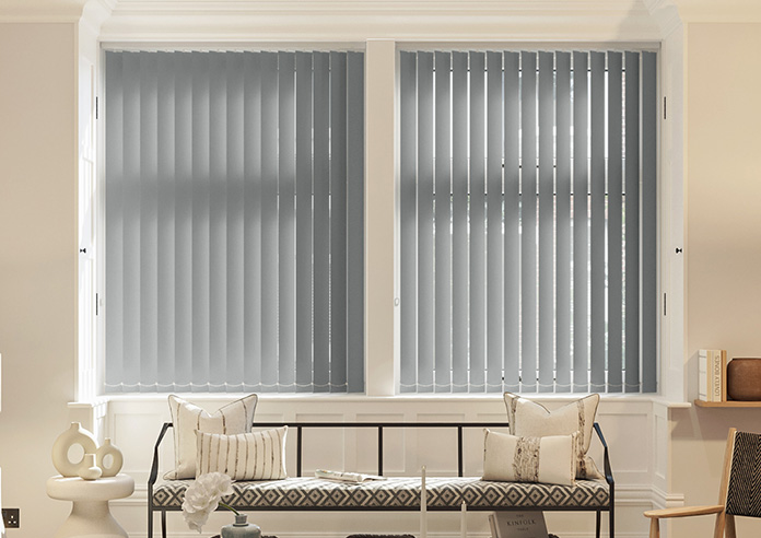 Palermo (Blackout), Graphite - Vertical Blind - Image 3